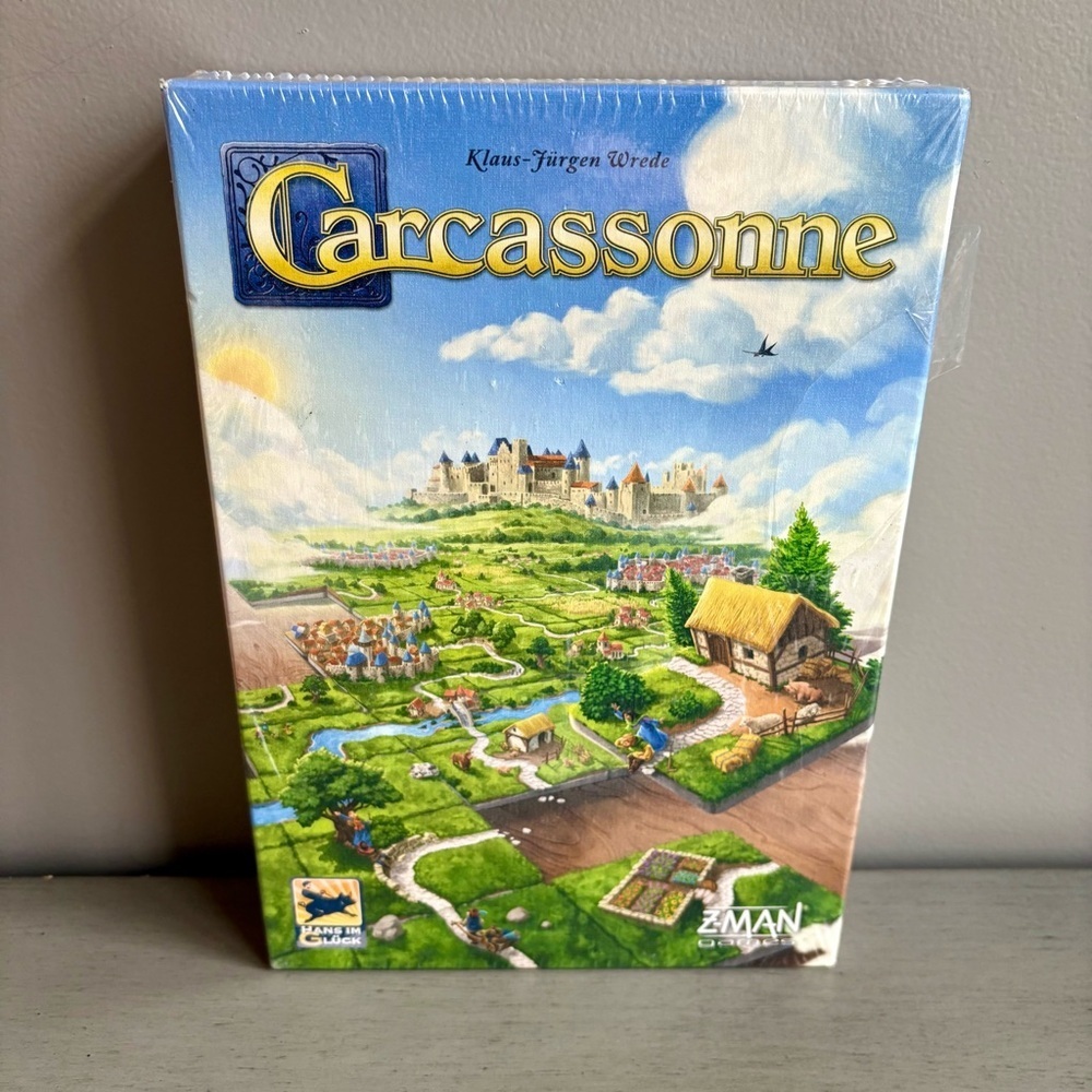 Z-Man Carcassonne Board Game Classic Tile Laying Strategy Game Family 7+ NEW - Picture 5 of 12